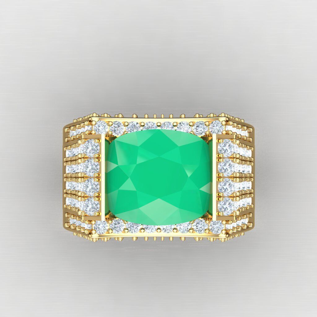 Elite Men Rings Collection 5MR042 3D print model_10