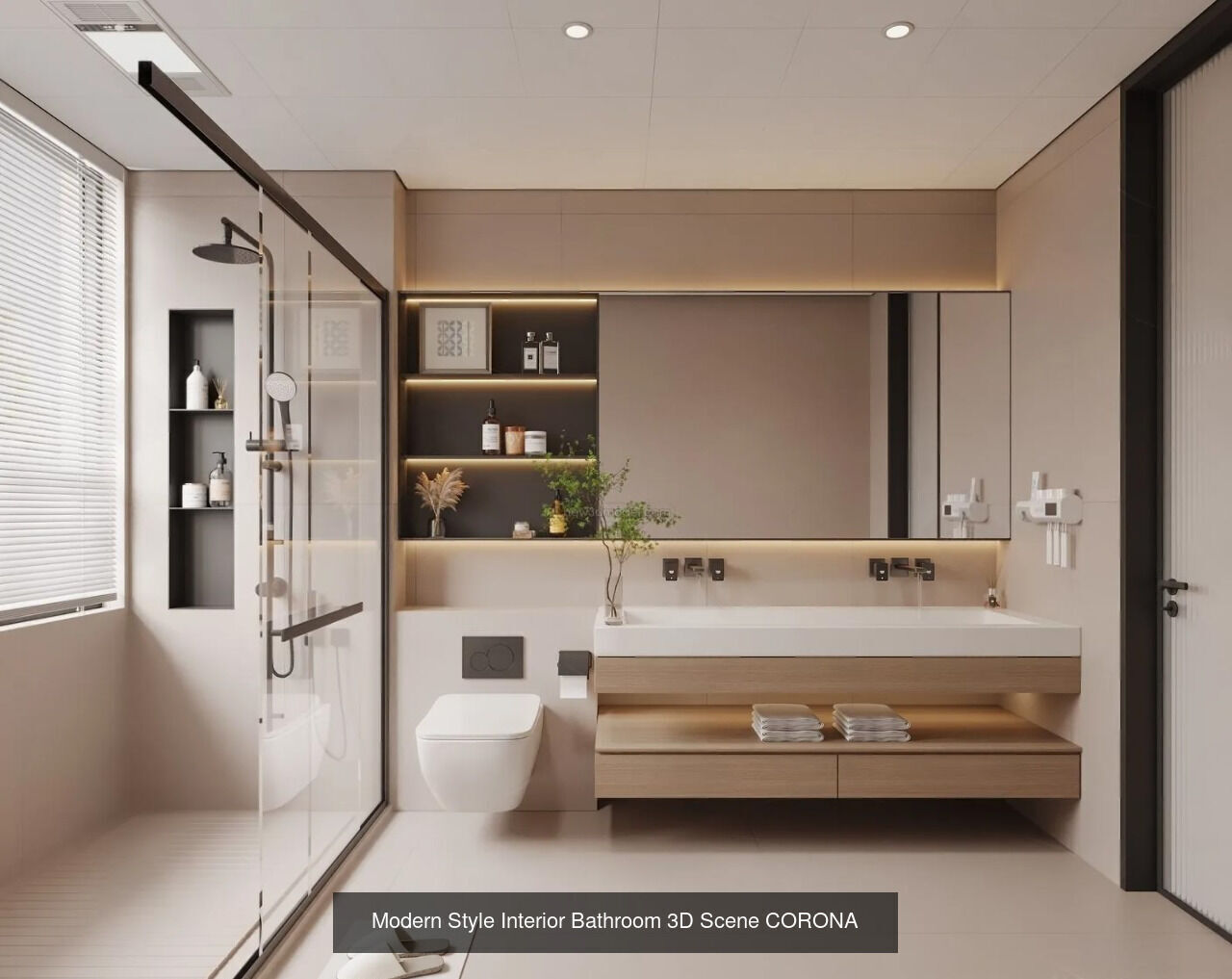 6 Bathroom 3D Scene Collection _2