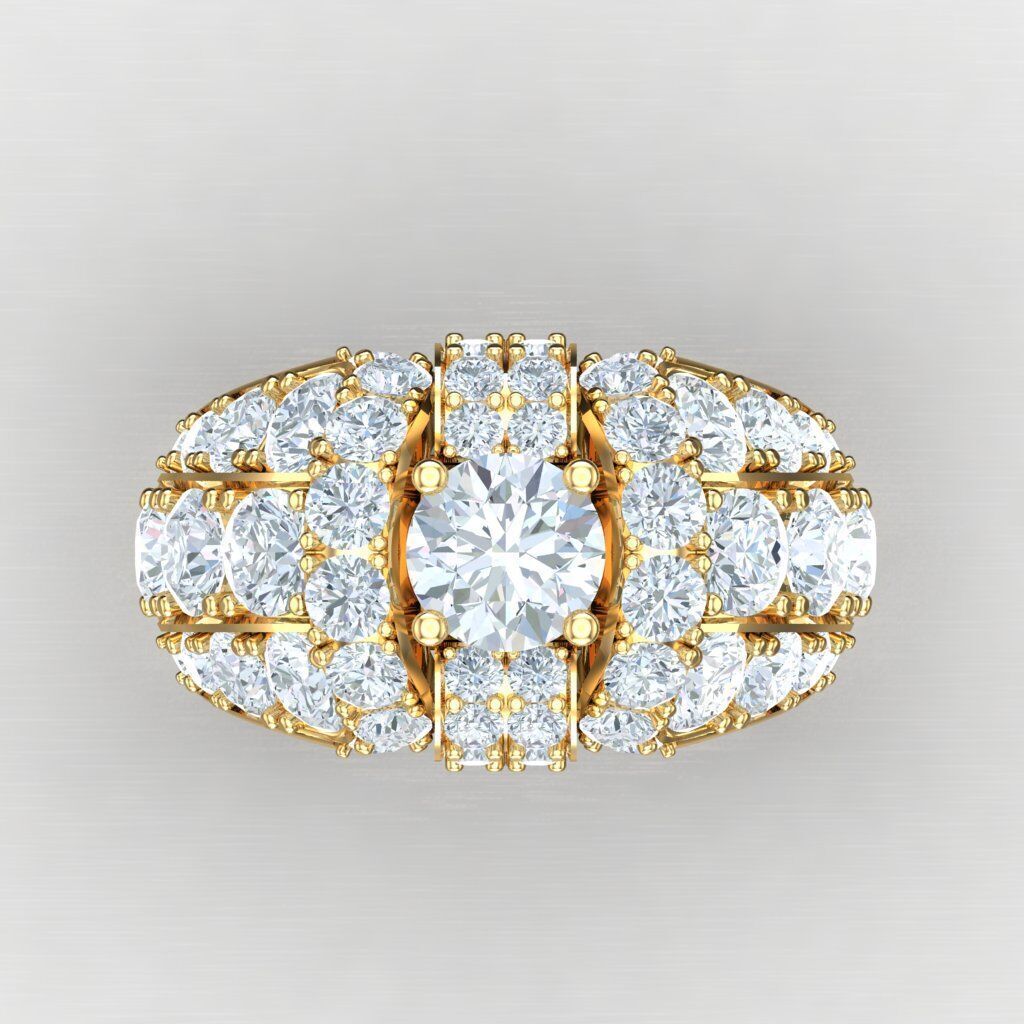 Elite Men Rings Collection 5MR031 3D print model_10