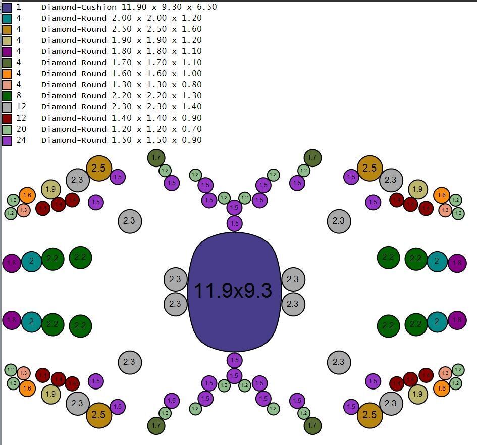 Elite Men Rings Collection 5MR030 3D print model_6