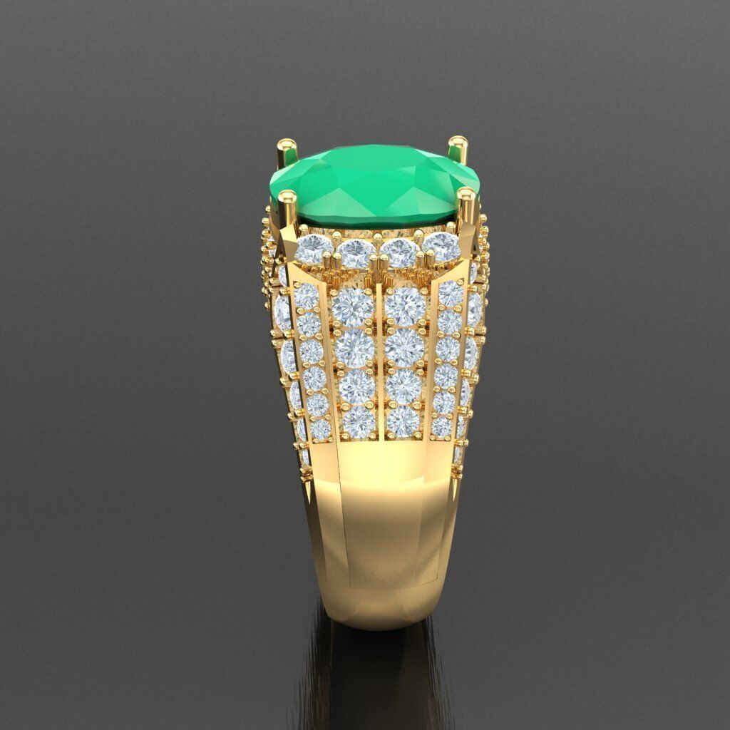 Elite Men Rings Collection 5MR030 3D print model_13