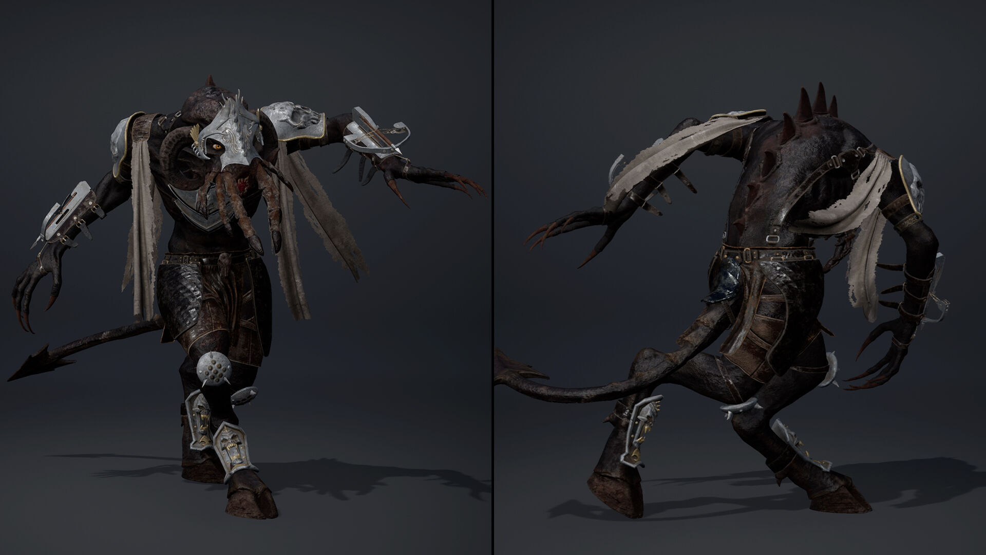 Obsidian Spearman Arm2 Low-poly 3D model_18