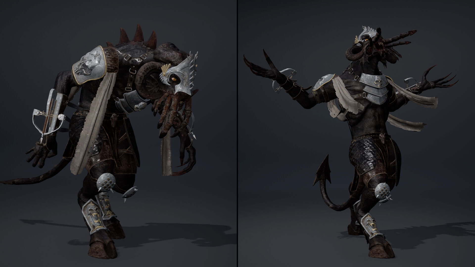 Obsidian Spearman Arm2 Low-poly 3D model_21