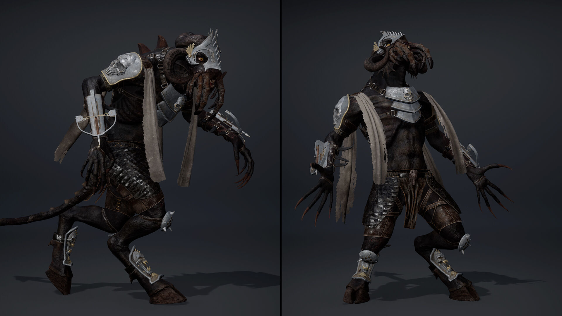 Obsidian Spearman Arm2 Low-poly 3D model_20