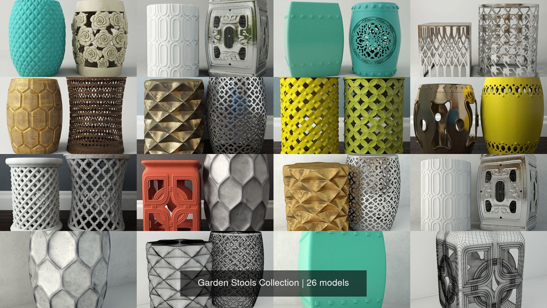 Garden Stools Collection _2