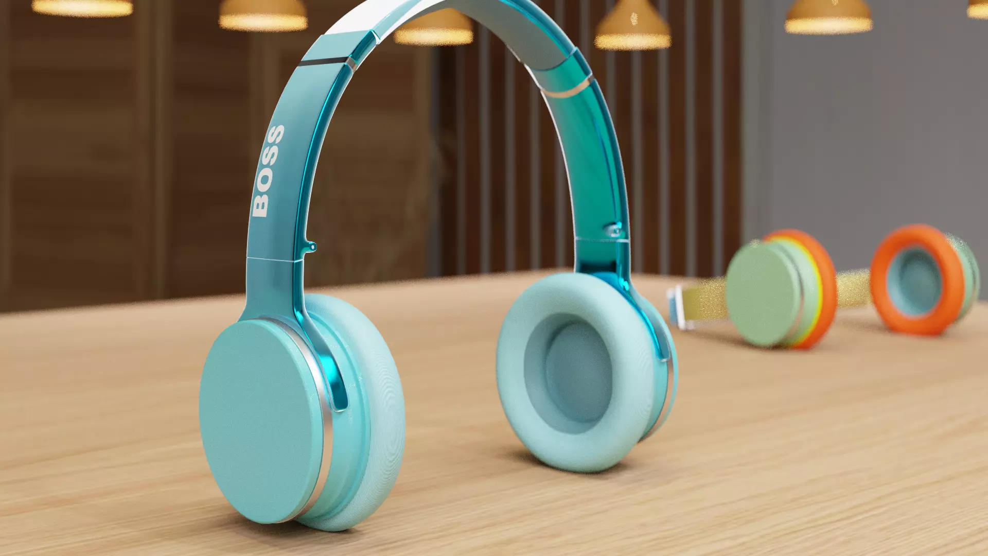 HeadPhone 3D model_0