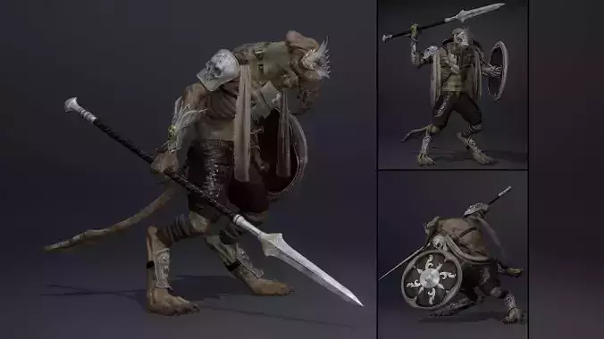 Obsidian Spearman Arm1