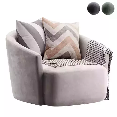 Four Hands Chloe Swivel Chair