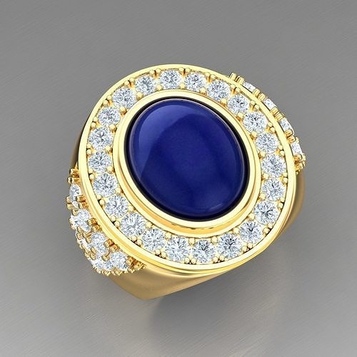 Elite Men Rings Collection 5MR014 3D print model