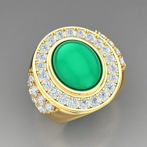 Elite Men Rings Collection 5MR013 3D print model