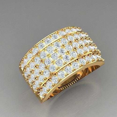 Elite Men Rings Collection 5MR012 3D print model