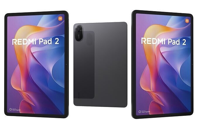 Xiaomi Redmi Pad 2 Black 3D model