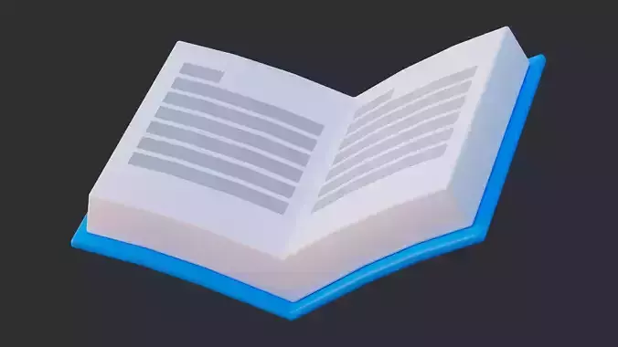 Low Poly Book