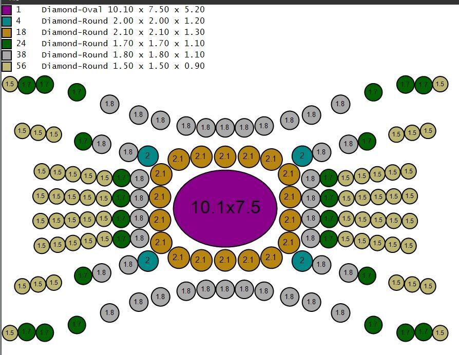 Elite Men Rings Collection 4MR076 3D print model_6