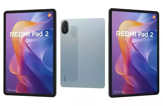 Xiaomi Redmi Pad 2 Blue 3D model