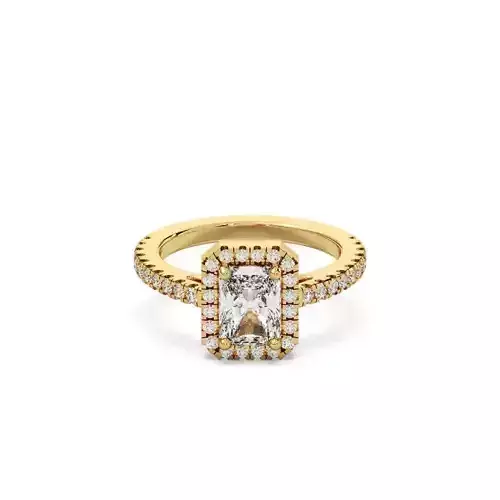 Radiant Cut Diamond Ring