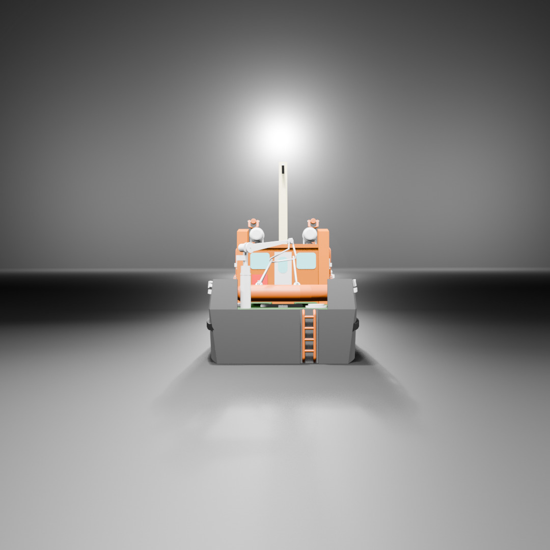 THV Vectis - 175 Scale 3D Printing Ship - FanArt 3D print model_3