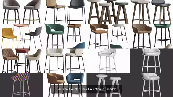 Bar Stool Counter Chair Collection