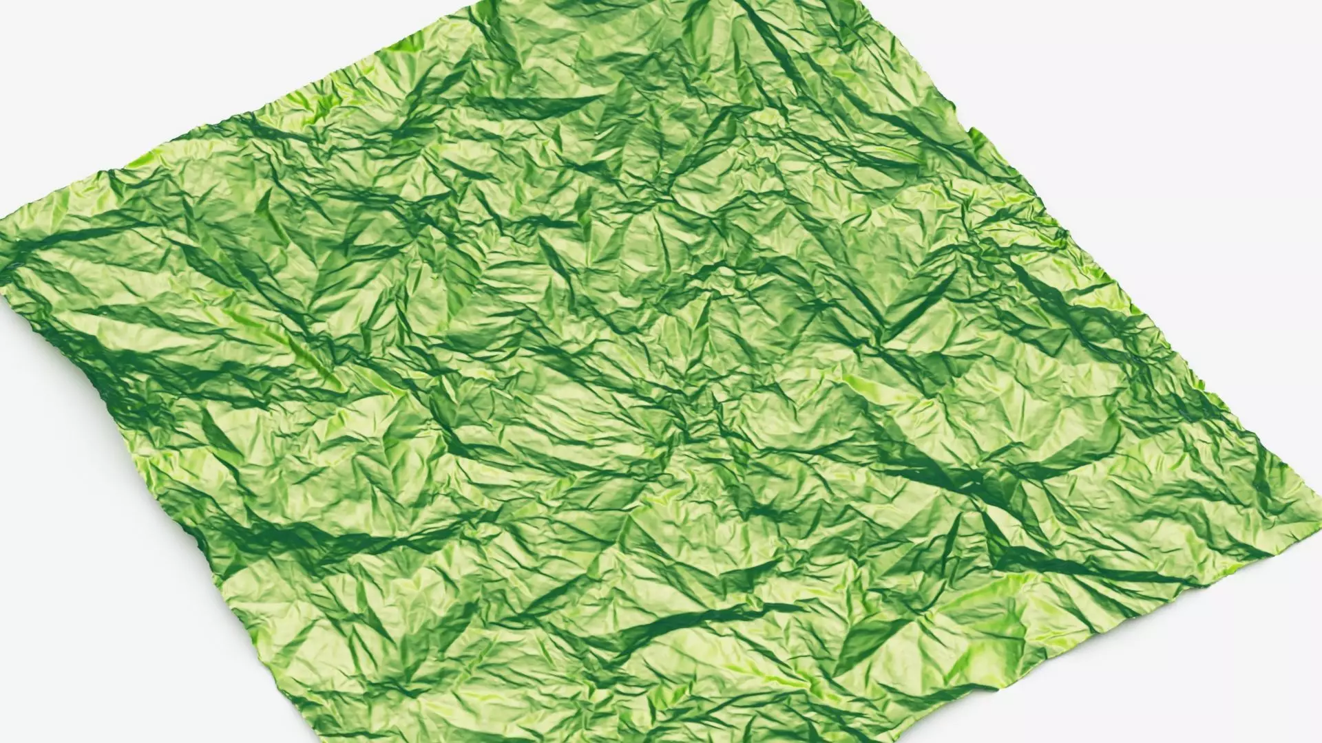 Crumpled paper napkin 3d scan 3D model