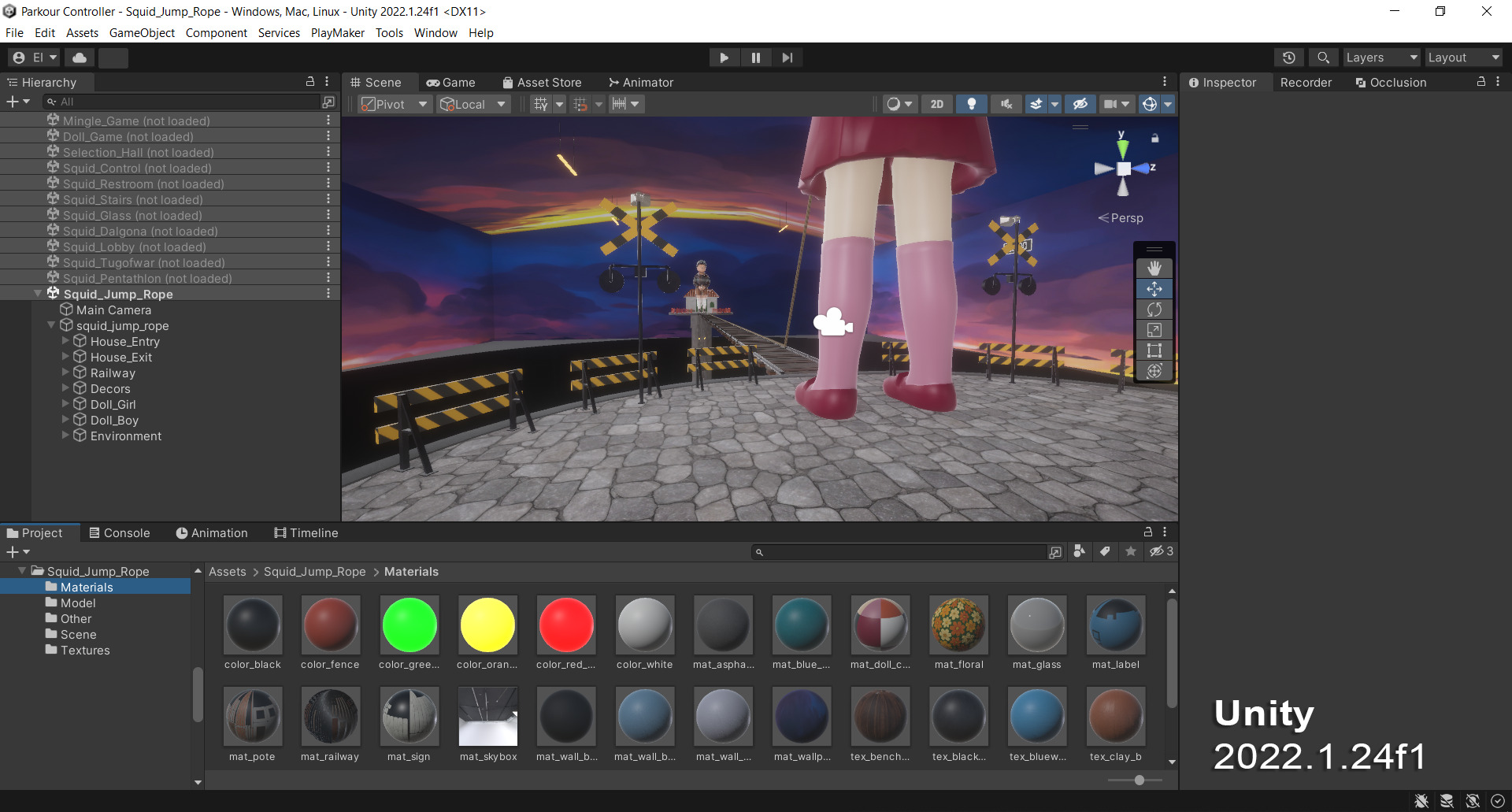 Squid Game Jump Rope Map 3D model_24