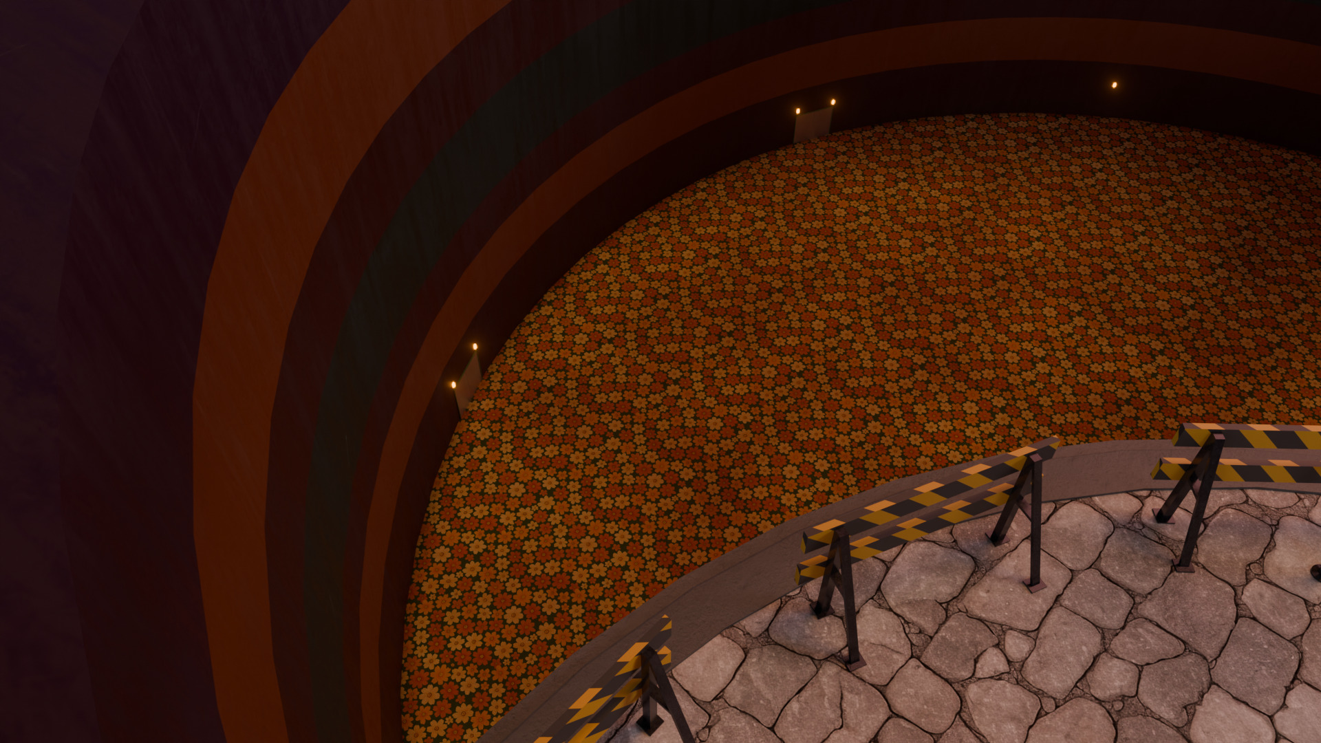 Squid Game Jump Rope Map 3D model_13