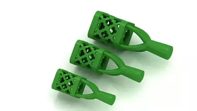 3 SIZE SQUARE BEADS OR BALLS READY TO PRINT 3D print model