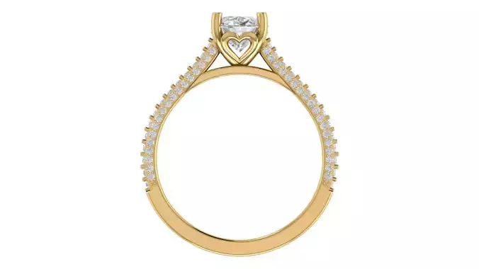 Oval Diamond Engagement Ring