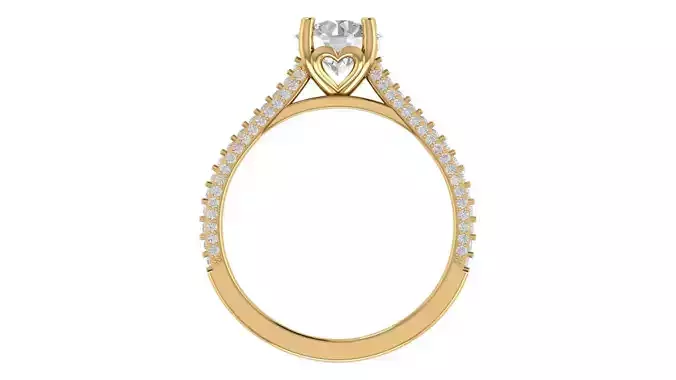 Round Diamond Engagement Ring