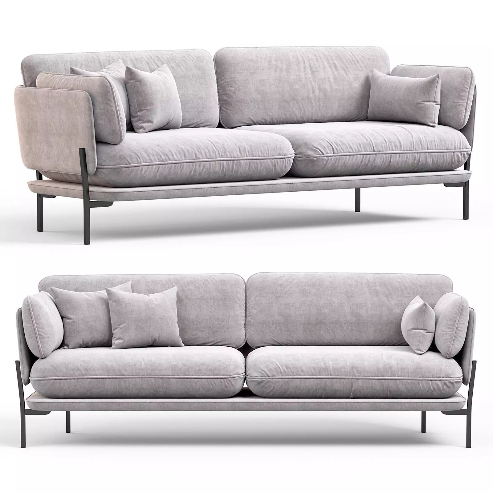Adam Sofa by Artfabric 3D model_0