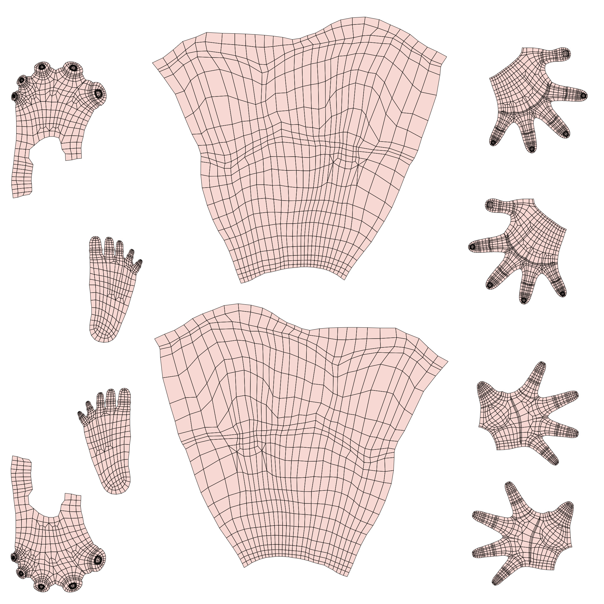 Cartoon Superman henry cavill 3D model in blender Low-poly Low-poly 3D model_17