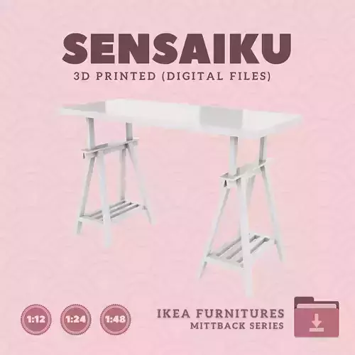 2 MITTBACK  LAGKAPTEN Desk Mode 2 Dollhouse - IKEA - 3D Print