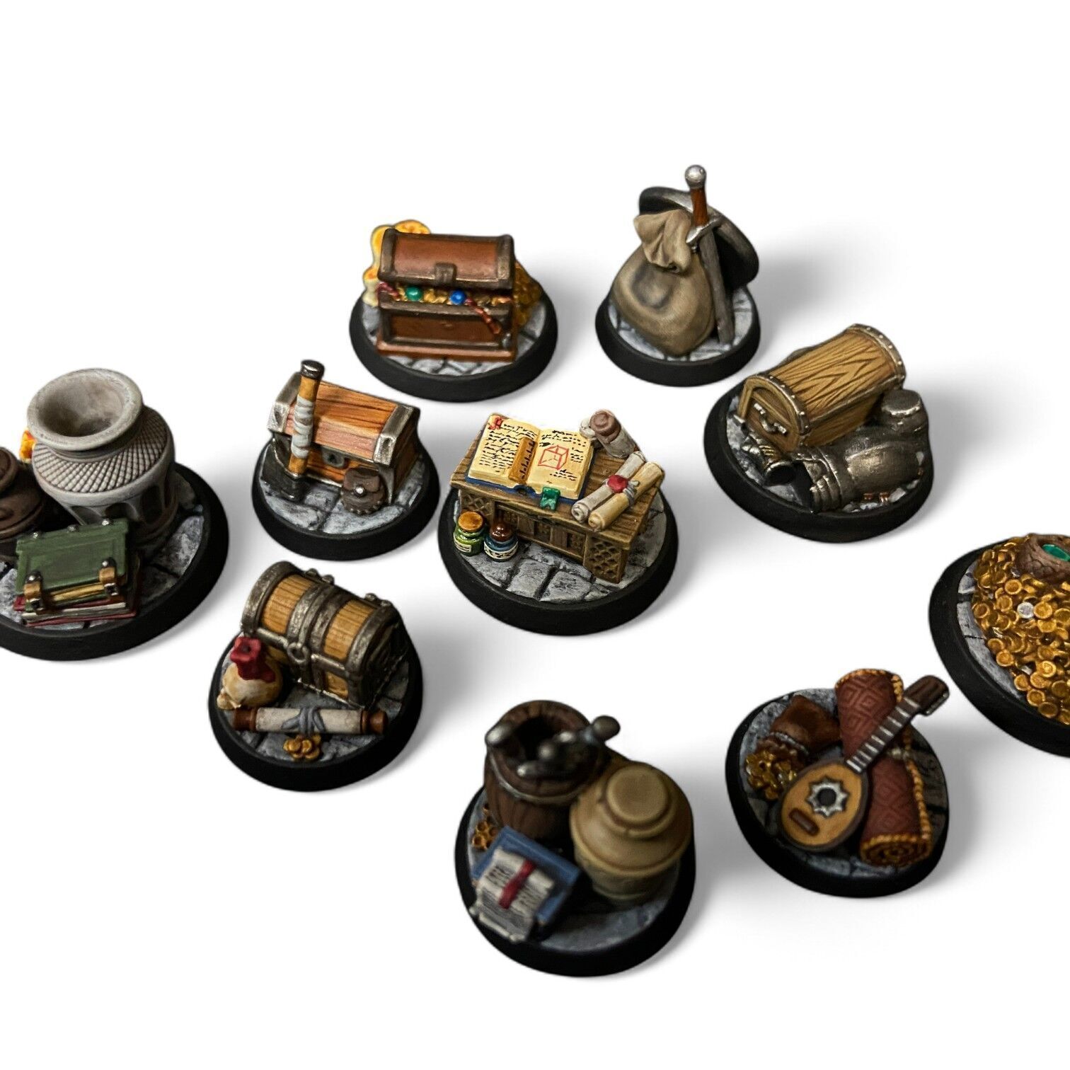 Loot Markers 3D print model_1