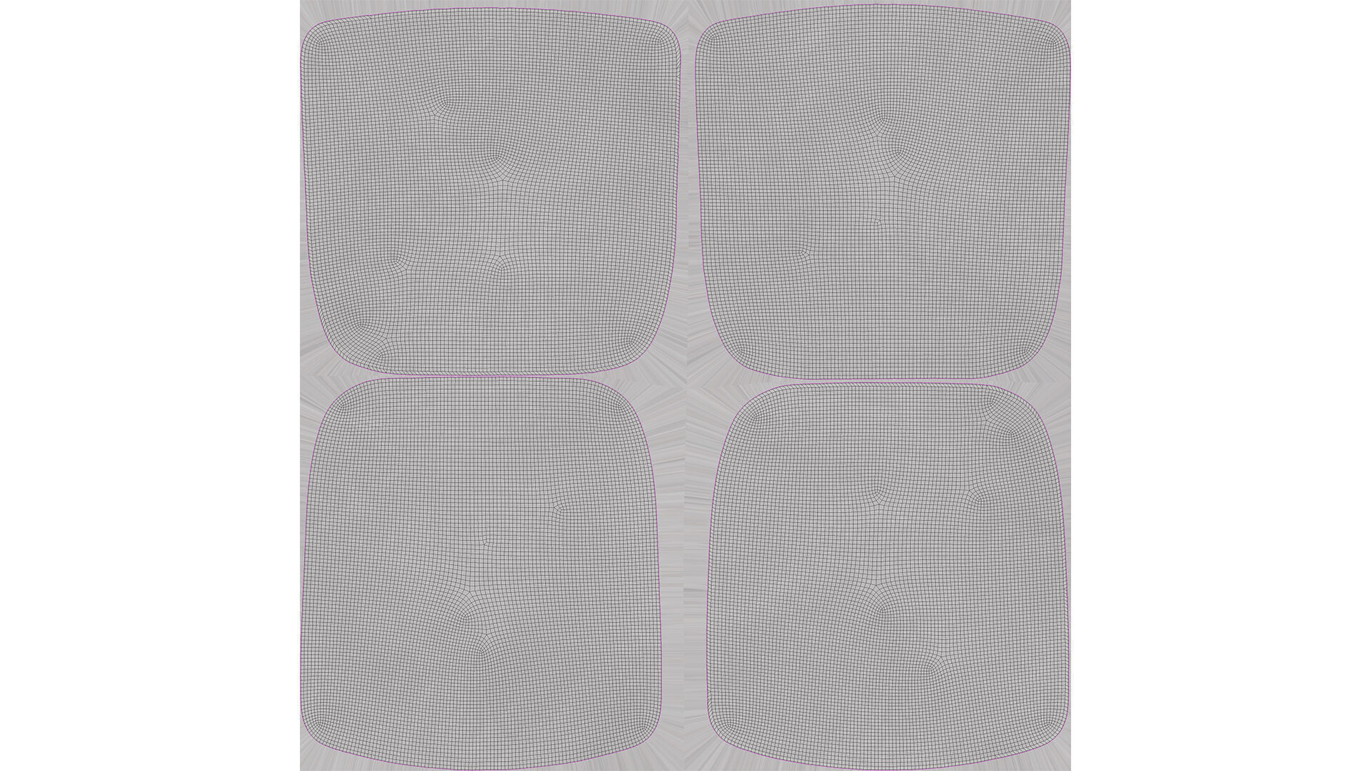 Scandinavian Armchair 3D model_11