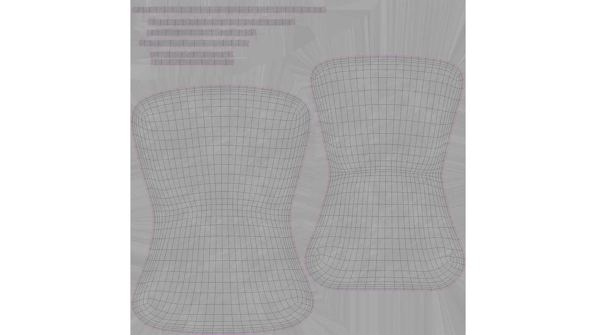 Scandinavian Armchair 3D model_12