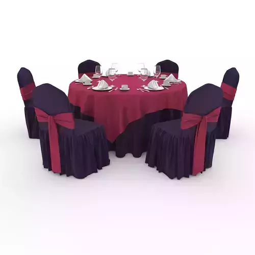 Banquet Table and Chair 48