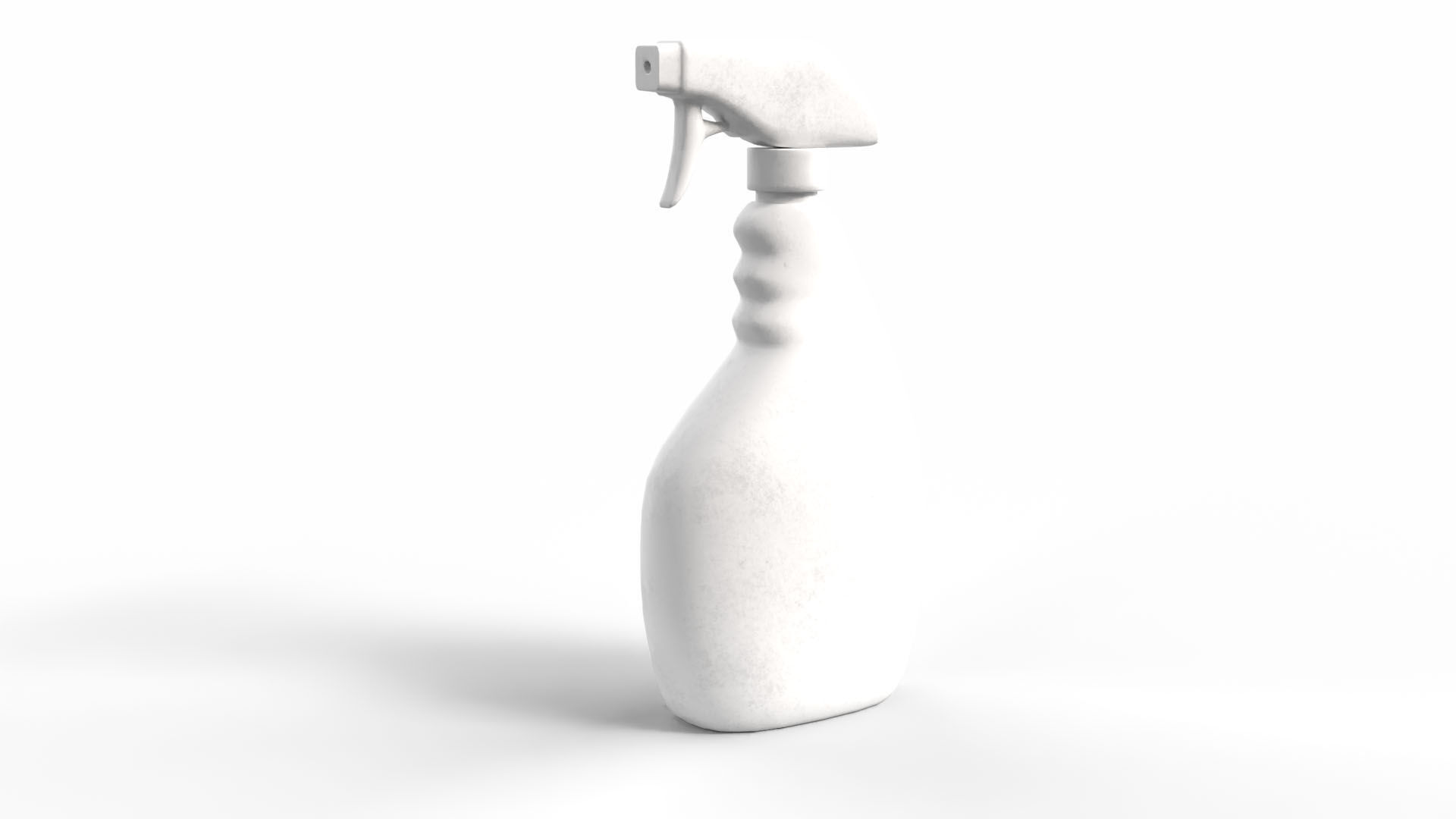 Cleaner Spray Bottle Low-poly 3D model_3