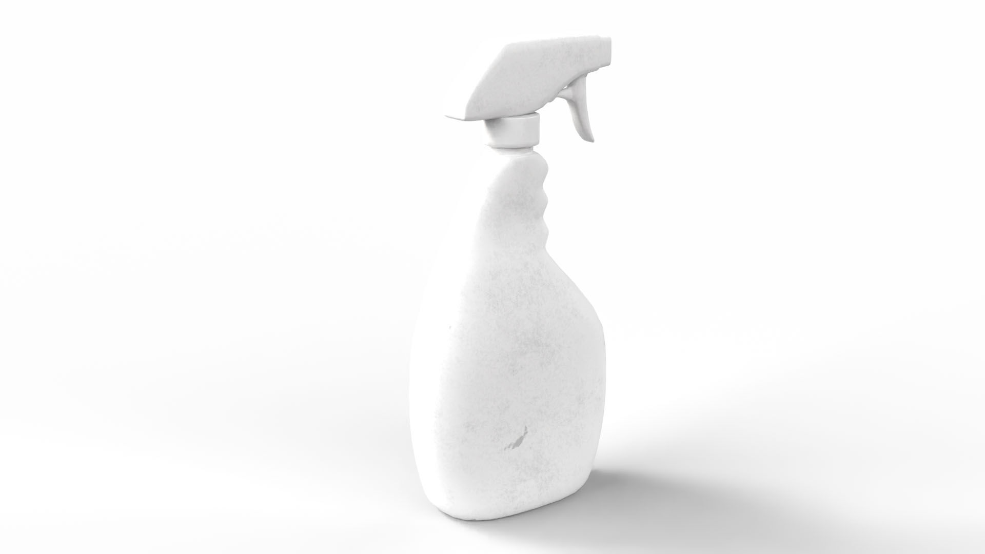 Cleaner Spray Bottle Low-poly 3D model_5