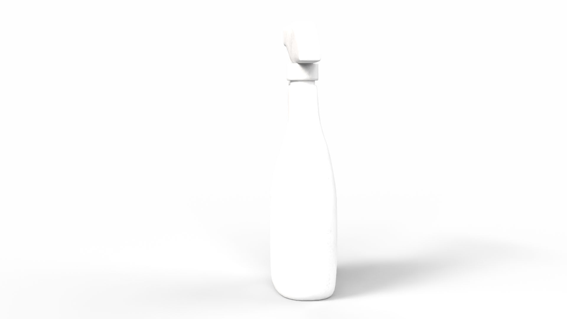 Cleaner Spray Bottle Low-poly 3D model_4
