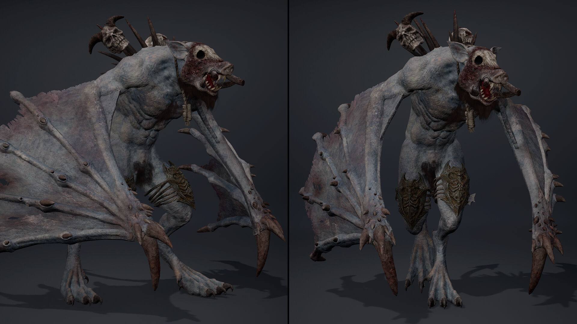 Thunderfang 4 Brutal Low-poly 3D model_12