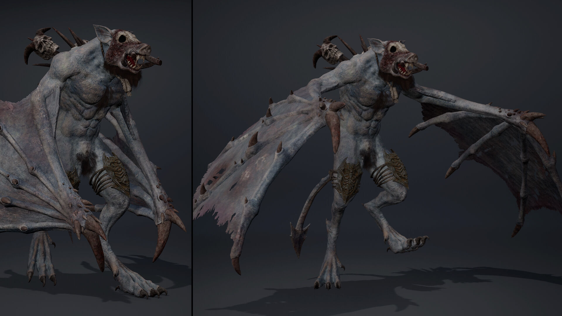 Thunderfang 4 Brutal Low-poly 3D model_11