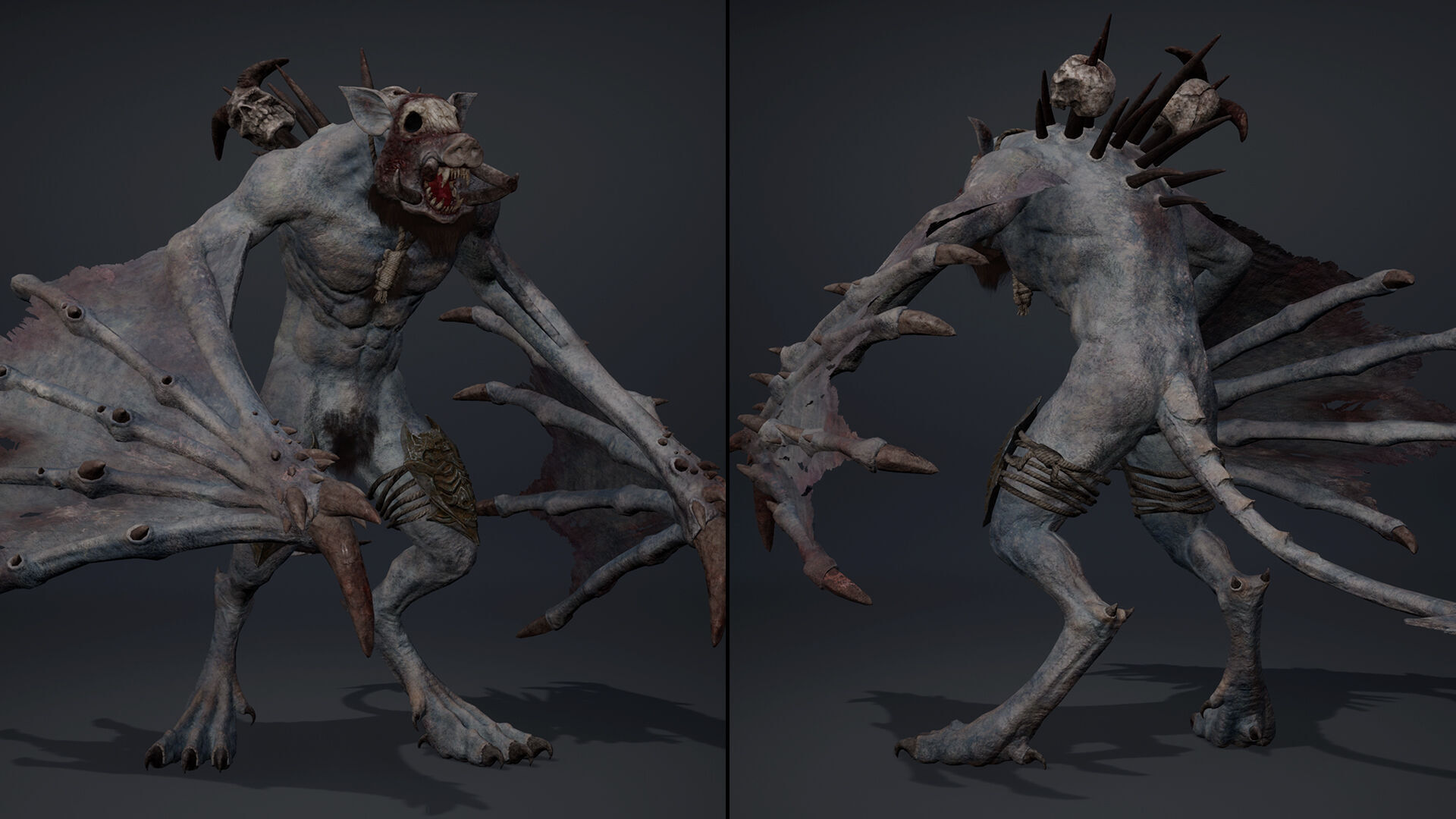 Thunderfang 4 Brutal Low-poly 3D model_5