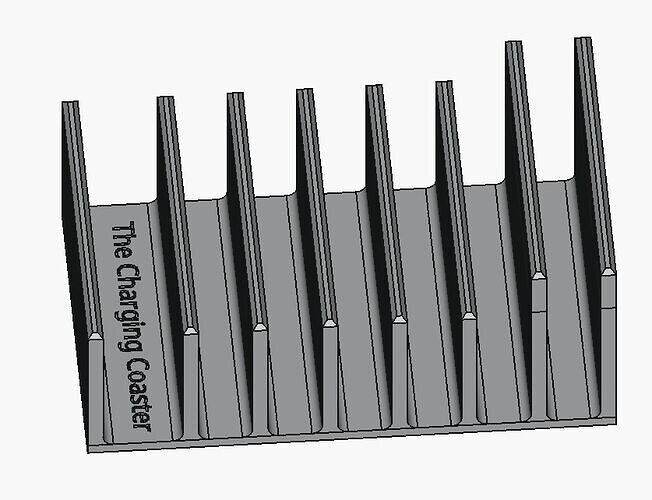 The Charging Coaster - Charging Station 3D print model