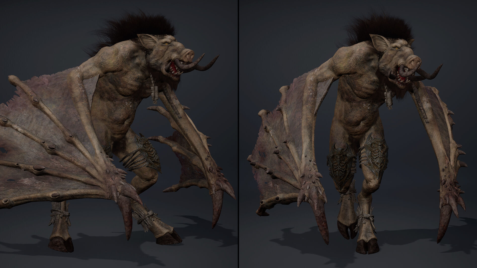 Thunderfang 3 Brutal Low-poly 3D model_12