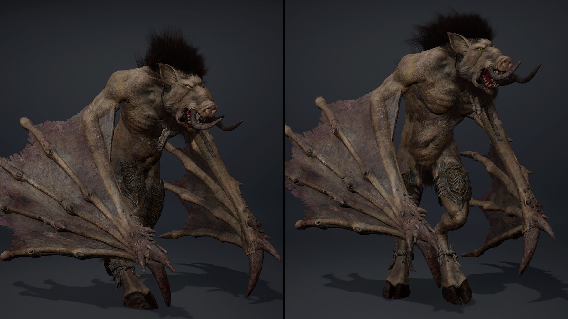 Thunderfang 3 Brutal Low-poly 3D model_10