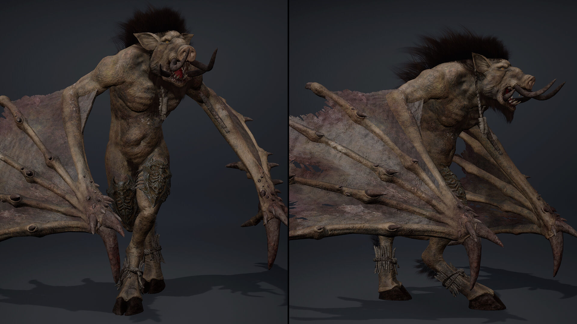 Thunderfang 3 Brutal Low-poly 3D model_9