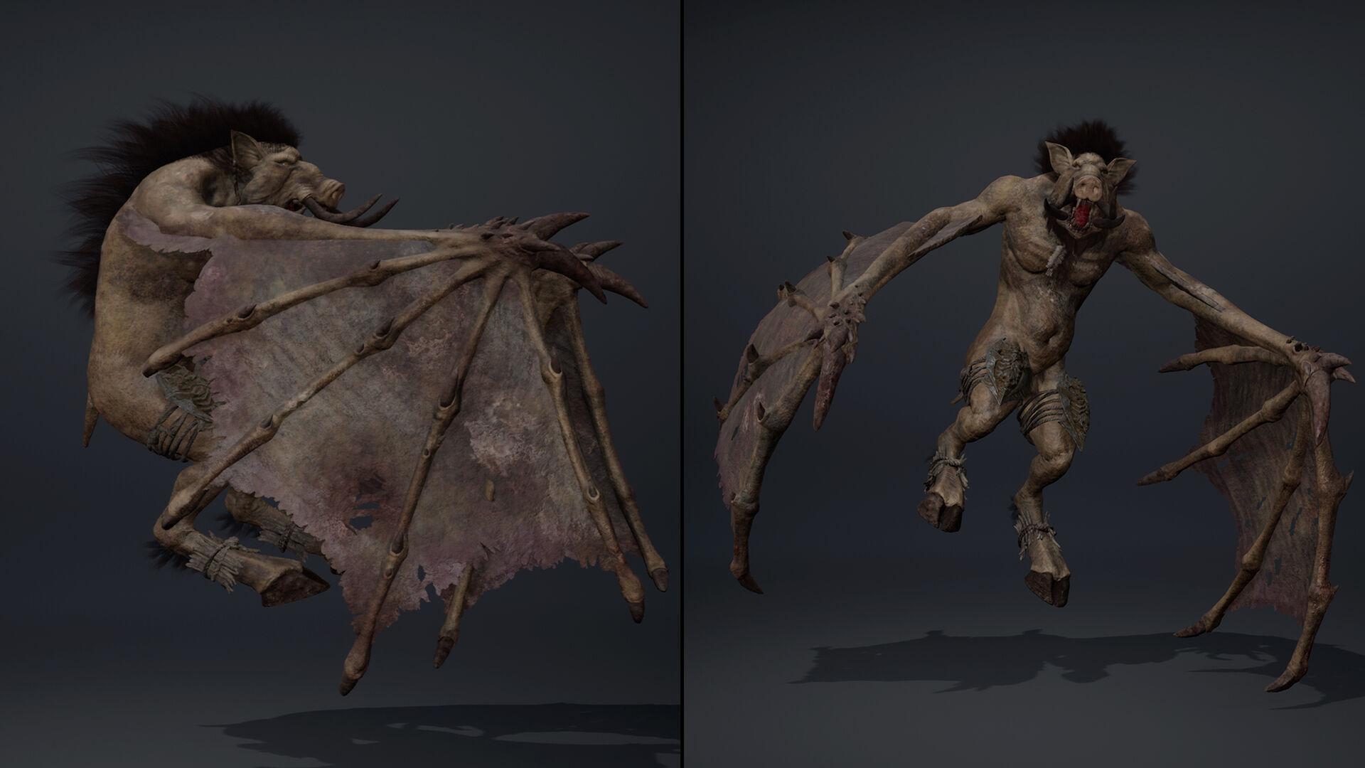 Thunderfang 3 Brutal Low-poly 3D model_6