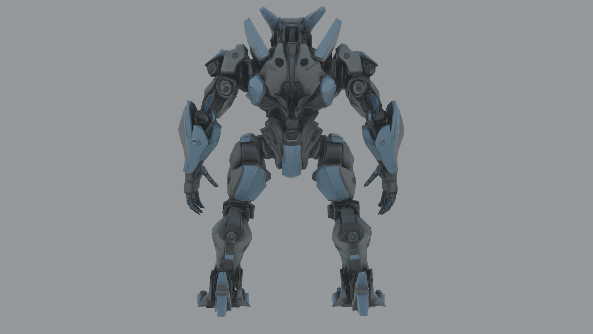 Fantasy Robo 3D model_1