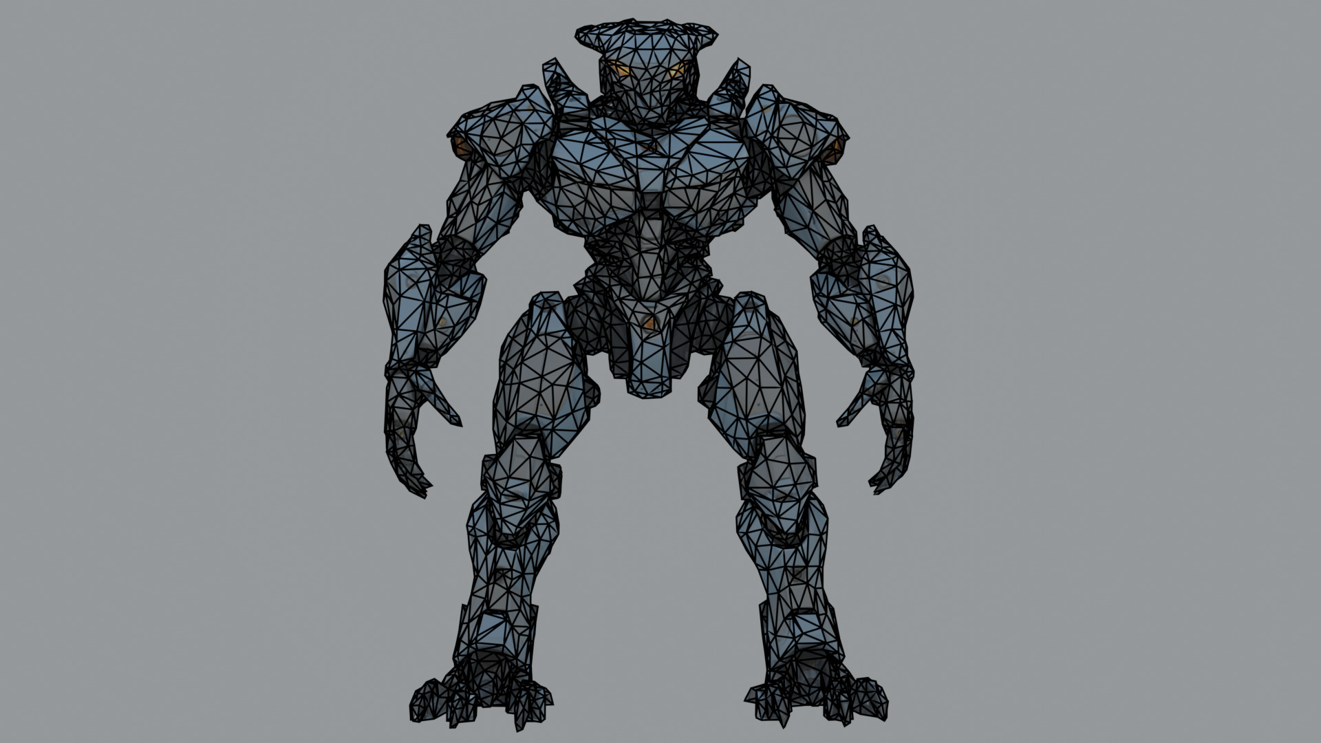 Fantasy Robo 3D model_5