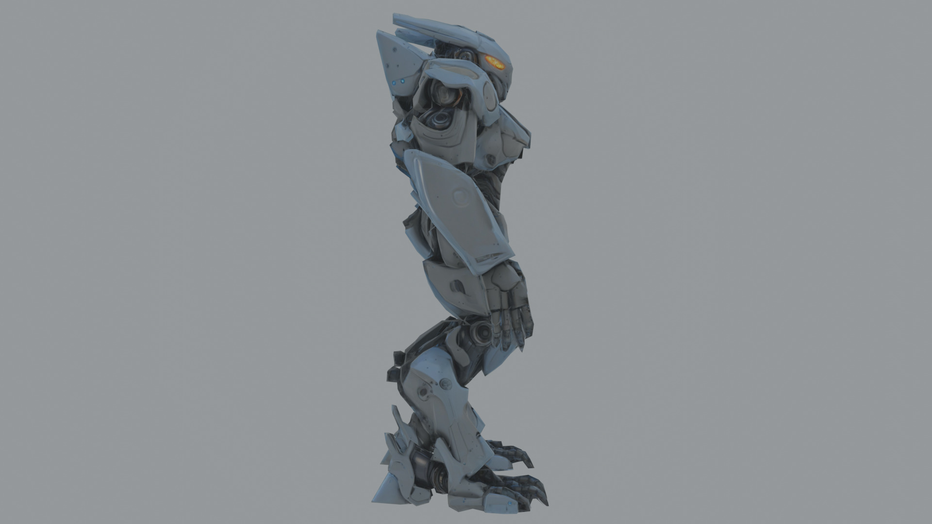 Fantasy Robo 3D model_2