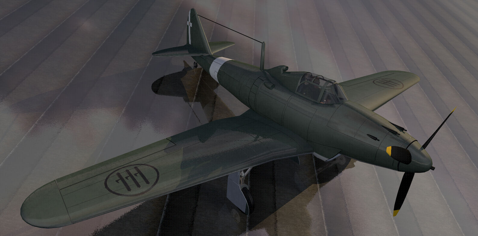 Piaggio P-119 3D model_5